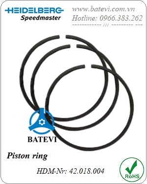 Piston ring 42.018.004