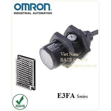 Cảm biến quang Omron E3FA-RP12 2M