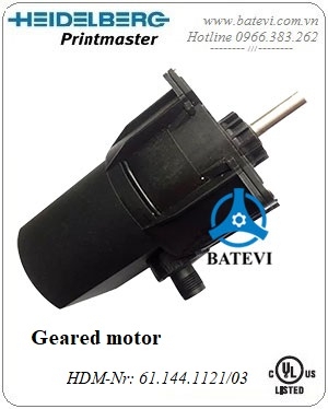 Geared motor 61.144.1121