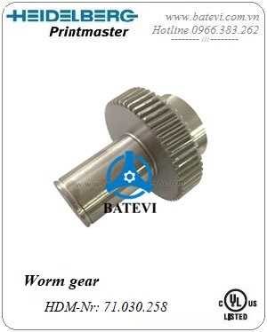 Worm gear 71.030.258