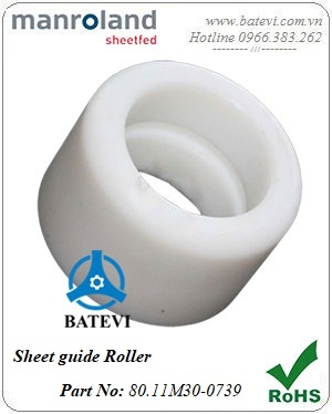 Sheet guide Roller 80.11M30-0739