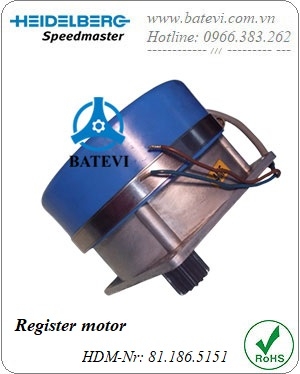 Register motor 81.186.5151