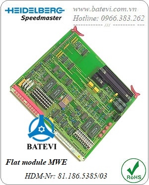 Flat module MWE 81.186.5385/03