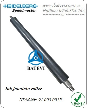 Ink fountain roller 91.008.001F