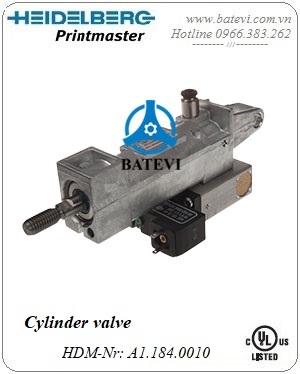 Cylinder valve A1.184.0010