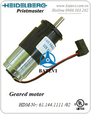 Geared motor 61.144.1111/02