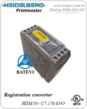 Registration converter C7.170.0345