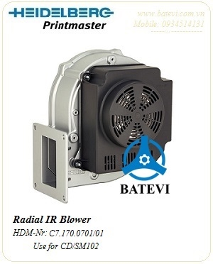 Radial IR Blower C7.170.0701/01