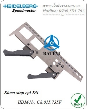 Sheet stop cpl C8.015.735F