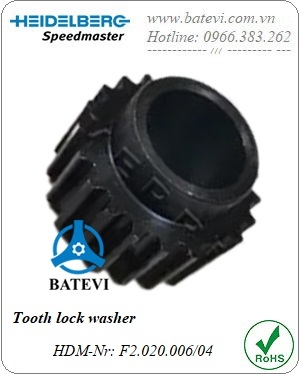 Tooth lock washer F2.020.006