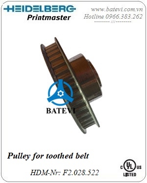 Toothed belt Pulley F2.028.522