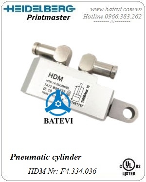 Pneumatic cylinder F4.334.036