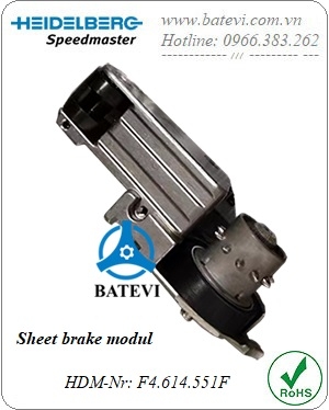 Sheet brake modul F4.614.551F