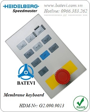 Membrane keyboard G2.090.9013