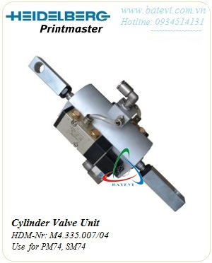 Cylinder Valve Unit M4.335.007/04