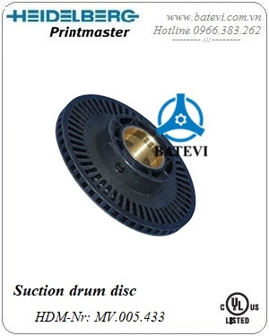 Suction disc MV.005.433