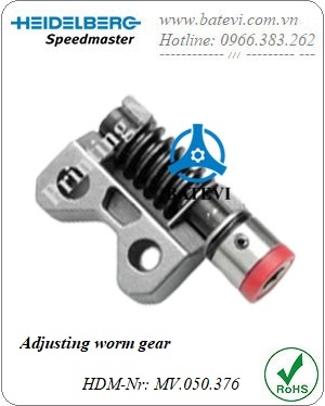 Adjusting worm gear MV.050.376