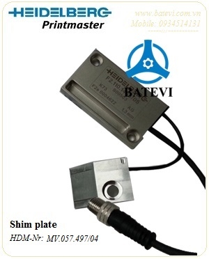 Shim plate MV.057.497/04