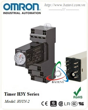 Rơ le thời gian Omron H3YN-2 DC24V