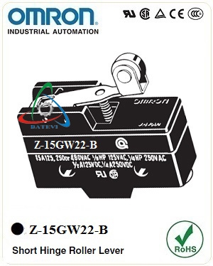 Công tắc hành trình Omron Z-15GW22-B