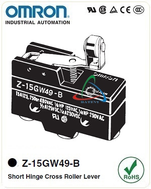 Công tắc hành trình Omron Z-15GW49-B