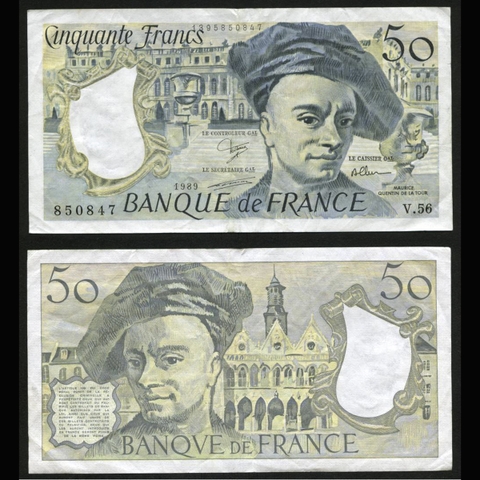 France (Pháp) 50 francs 1992