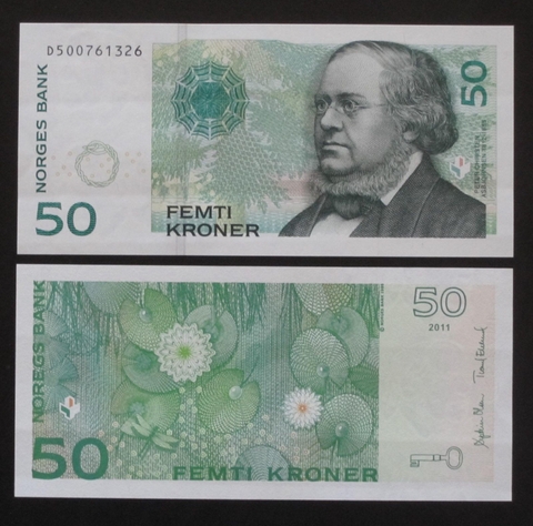 Norway (Na-uy) 50 kroner 1996