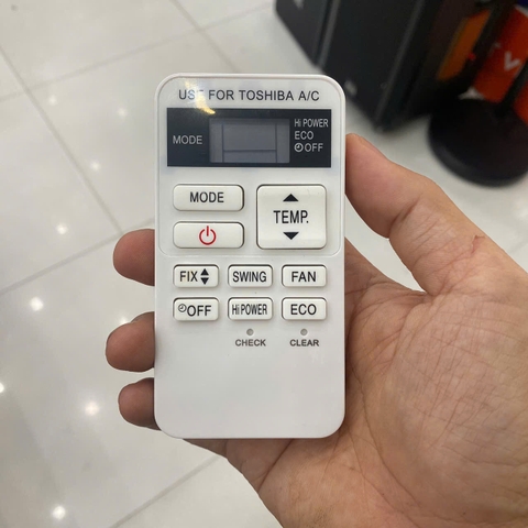 Cách chỉnh remote máy lạnh Toshiba