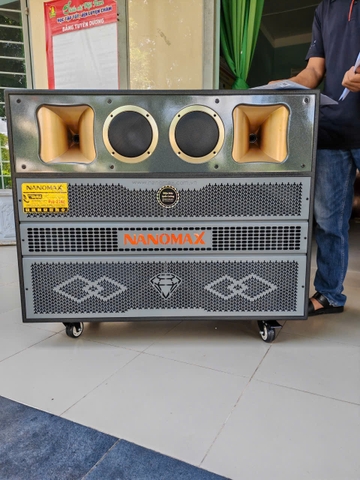 Đánh Giá Loa Kéo Bình & Điện Nanomax Pro-218C Bass Đôi 50cm 3000w