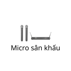 Micro sân khấu