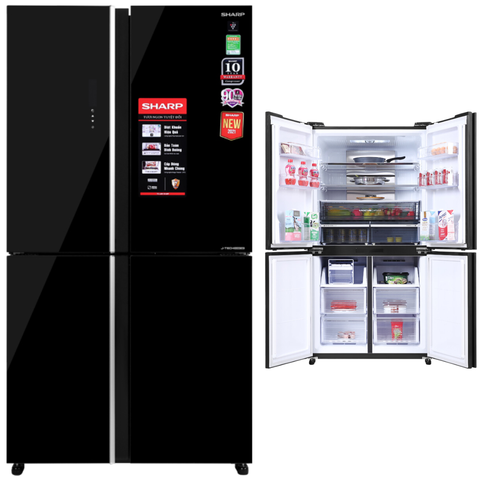 Tủ lạnh Sharp 525 lít SJ-FXP600VG-BK