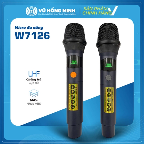Micro Không Dây Đa Năng Model: W7126