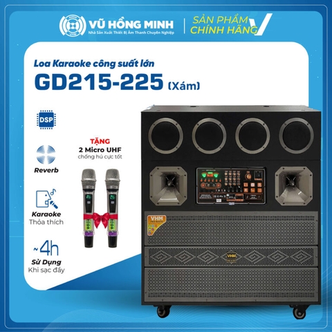 Loa Karaoke Công Suất Lớn Model: GD215-225