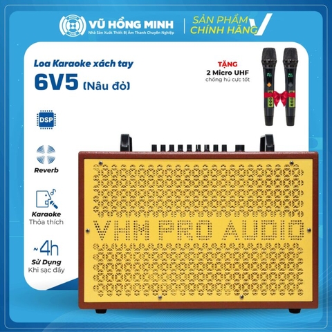 Loa Karaoke Xách Tay VHM Model: 6V5