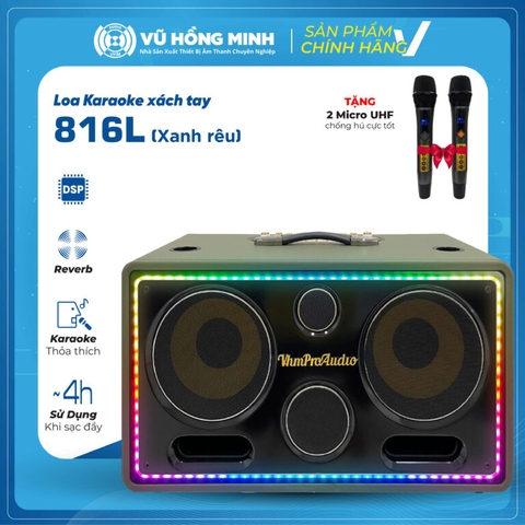 Loa Karaoke Xách Tay VHM Model: 816L