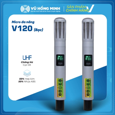 Micro Không Dây Đa Năng Model: V120 (màu bạc)