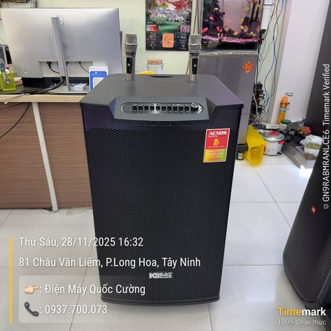 Loa karaoke Kéo Acnos TOP530 Bass 50cm 1200W