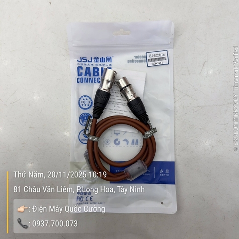 Dây canon JSJ 802A/1m