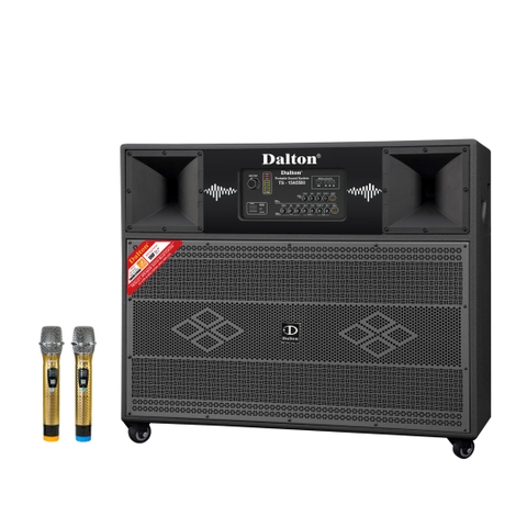 Loa kéo Dalton TS-15A6500 Bass đôi 40cm 1800W Karaoke Bluetooth