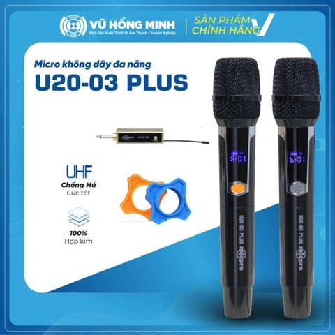 Micro Không Dây Đa Năng Model: U20-03 PLUS