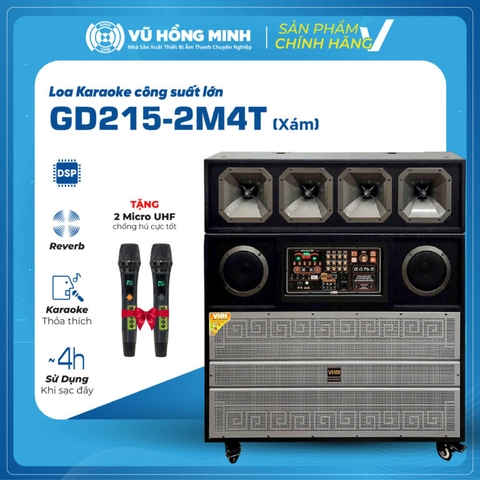 Loa Karaoke Công Suất Lớn Model: GD215-2M4T