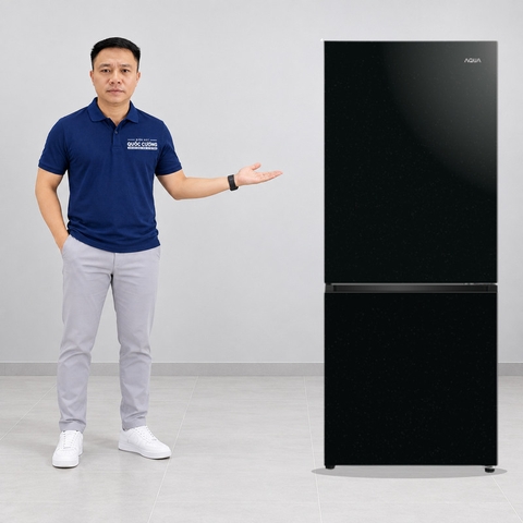 Tủ lạnh Aqua Inverter 260 lít AQR-B310MA(FB)