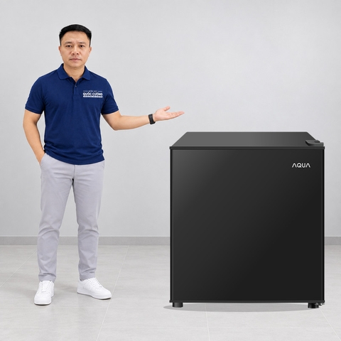 Tủ lạnh Aqua 50 lít AQR-D60FA(BS)