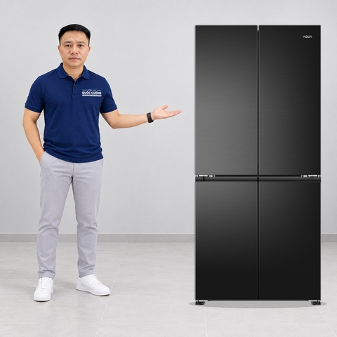 Tủ lạnh AQUA Inverter 502 lít Multi Door AQR-M570XA(FS)