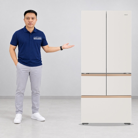 Tủ lạnh Aqua Inverter 512 lít Multi Door AQR-MA585XA(MC)U1