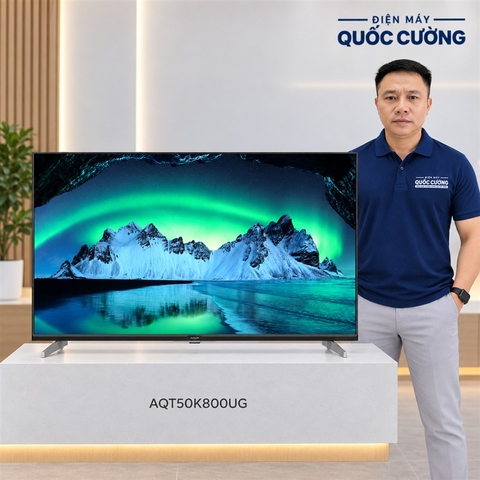 TIVI UHD 4K K800 Series AQUA AQT50K800UG