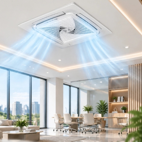 Điều hòa âm trần Aqua Inverter 1 chiều 18.000 BTU 1U50S1PJ2SA/AB50S2SC2FA