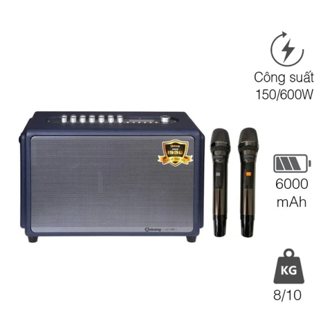 Loa karaoke Arirang Classic 1 New 2026 (DSP Mới) Bass 16.5cm công suất 150W