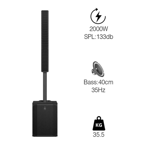 Loa Electro voice Evolve 70 công suất 2000W SPL 133 Db