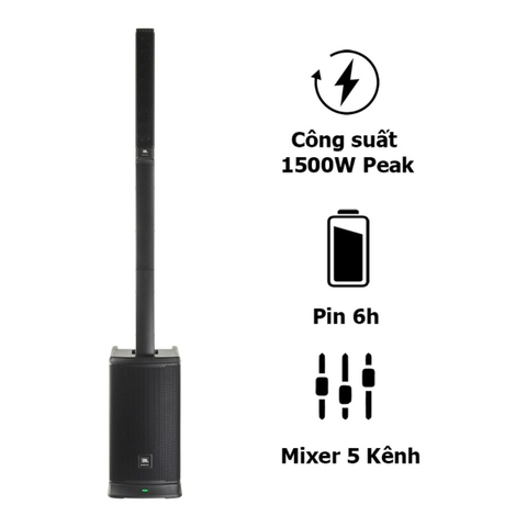 Loa karaoke JBL Eon One MK2 (II) Pin 6h Mixer 5 Kênh